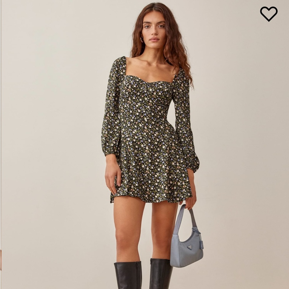 Reformation Mochi Long Sleeve Dress